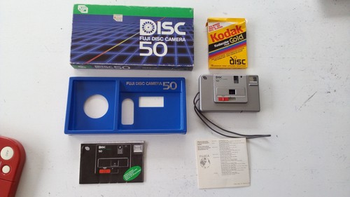 Fuji disc camera - fuji, box