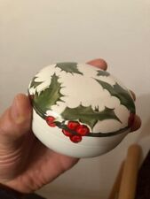 Villroy & Boch, Deckeldose, Winter Flowers, Holly Tree, Luxemburg