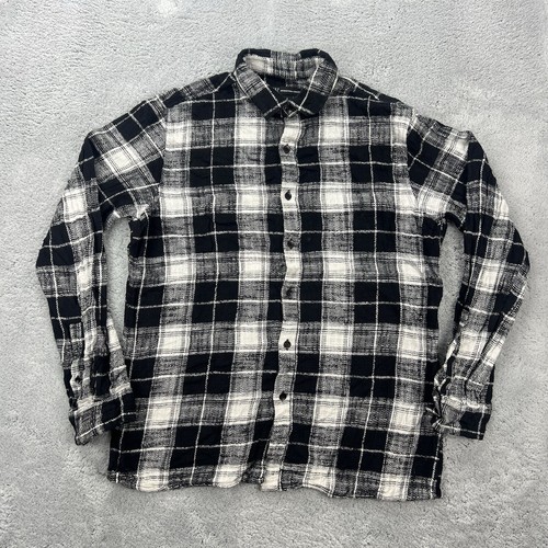 Herren flanellhemd s - gr., heavy