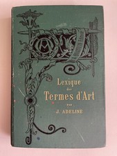 J. Adeline Lexique des Termes