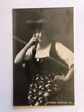 orig. Foto AK Isabella Schöpfer Stockhammer Hall Tirol Tracht 