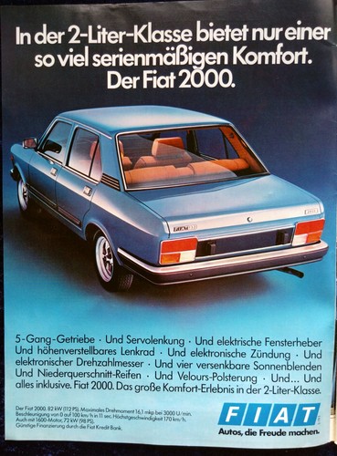 Fiat 132 2000 originale - 2000, ,