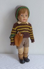 seltene alte Puppe mit