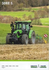 Deutz-Fahr Serie 5 Schlepper Prospekt