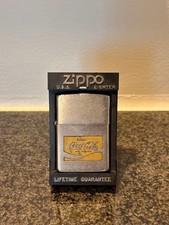 Coca Cola Zippo Feuerzeug 1982