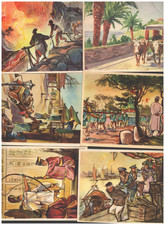 6 x Sanella-Bilder, Sammelwerk