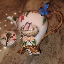 jameson und tailor porzellan Kanne Mit Entzückenden Vogelmotiven 900ml