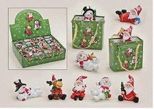 24 Stück Weihnachtsfiguren