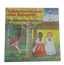 Vinyl-LP Schneeweißchen+Rosenrot/Die chinesische Nachtigall Märchen Geschichte