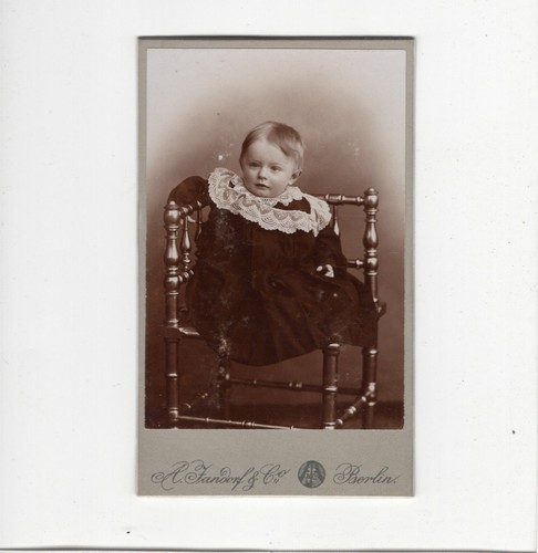 Cdv foto niedliches kleines - niedliches,