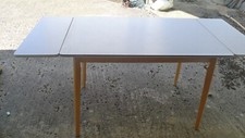 50er Jahre Ausziehtisch Küchentisch mit Resopal Platte