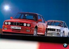 BMW E30 M3 Poster DTM