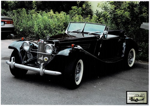 Mercedes cabrio oldtimer - cabrio,