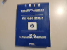 1996  Werkstatthandbuch Chrysler Stratus 