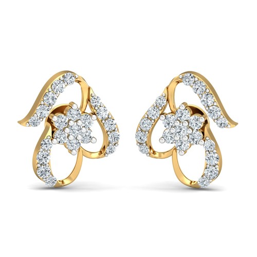 14k gelbgold vs1 lab grown - gelbgold, f