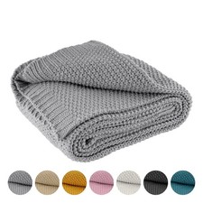 XL Kuscheldecke Strick OekoTex