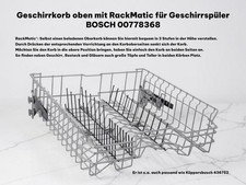 Geschirrkorb Oberkorb BOSCH