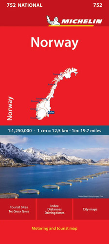 Michelin norwegen straßen - norwegen, straßen-