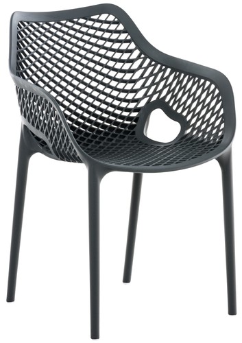 Stuhl air dunkelgrau - air, xl