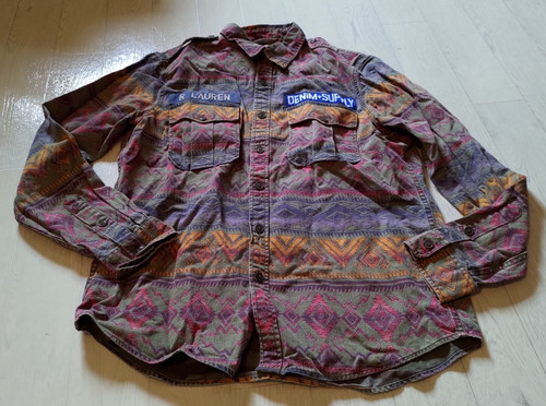 Langarmhemd von denim supply - langarmhemd, &