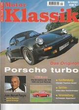 Motor Klassik 09/1995 :  Titelstory - Porsche turbo