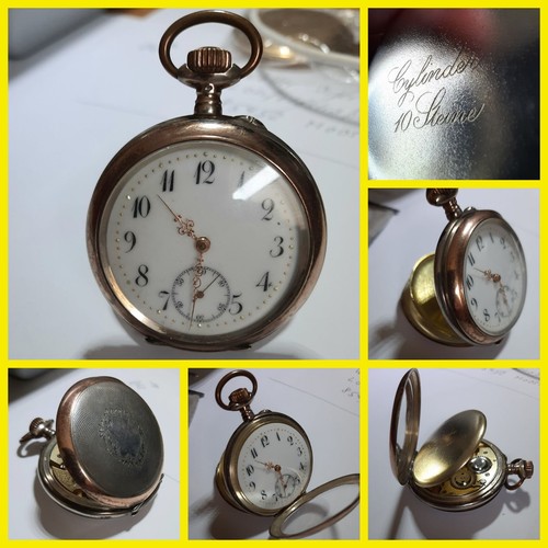 Herrentaschenuhr offen 1920 - herrentaschenuhr,
