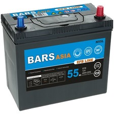 Autobatterie Bars EFB 55Ah