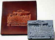 KONSTANZ Bodensee MESSING Stempel LEDER Prägen PRÄGEWERKZEUG Prägestempel METALL