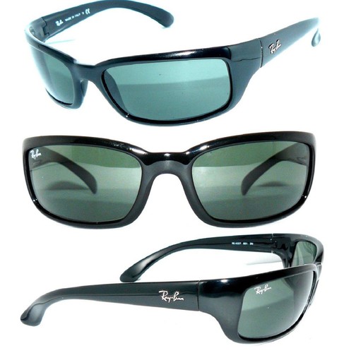 Ray ban sunglasses black - sunglasses, green