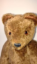 Dunkelbrauner Mohairteddy, ca