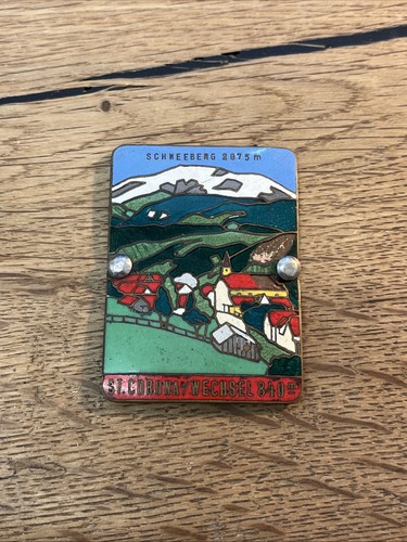 Alte plakette schneeberg - plakette, st