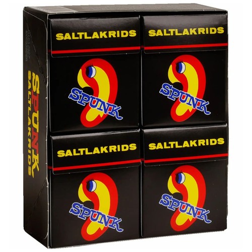 Spunk lakrids 8x23g - lakrids,