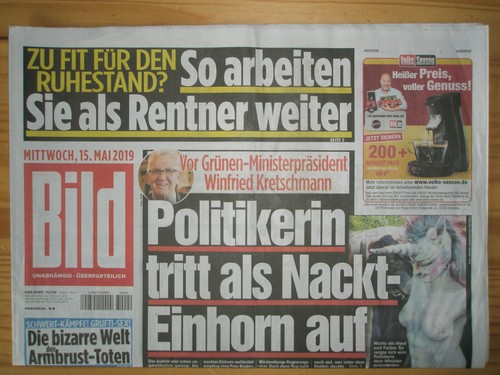 Bildzeitung 2019 ein - bildzeitung, (ein