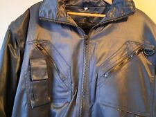 "Neue" Pionier-Workwear-Jacke, Gr. L, Teddyfutter + Ärmel austrennbar, blau 