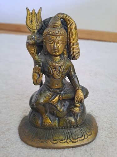 Shiva indische messingstatue - shiva,,