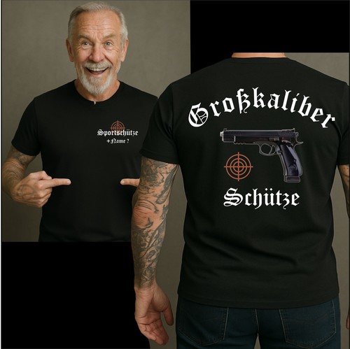 Großkaliber schießen shirt - großkaliber, t