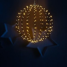 LED Drahtkugel Leuchtkugel