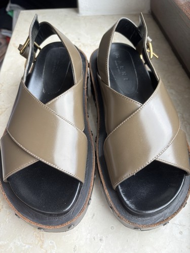 Marni damen sandalen leder - damen,