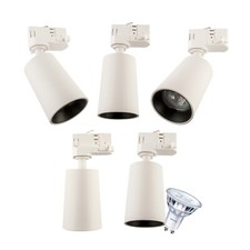 5 LED Stromschienenstrahler Philips LED DIM Puri S  f. Staff Erco Eutrac Sch.