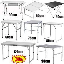 Klapptisch Campingtisch Partytisch Alu klappbar Gartentisch 120cm für Picknick