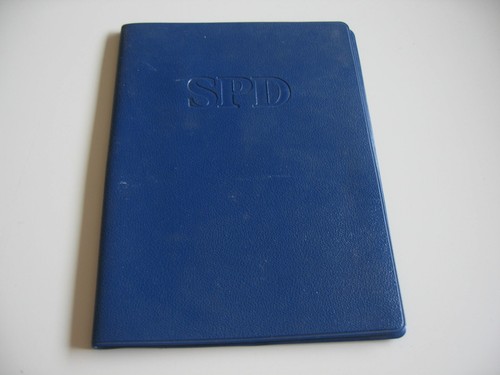 Spd mitgliedsbuch bezirk - spd,