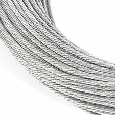 Metallseil Ø 1 - 6mm Drahtseil Stahl verzinkt Stahlseil Seil (0,23€-5,22€/m)