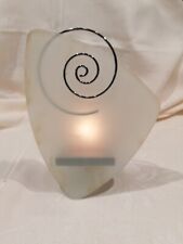 Indulgences Wandhalter PartyLite Frosted Glas Für Teelichter P7968 Ovp