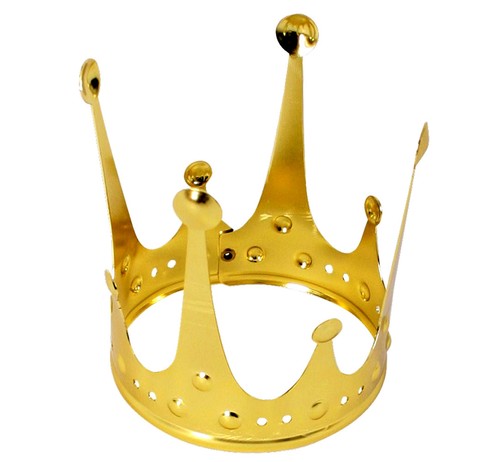 Krone gold elegant metallkrone - krone,