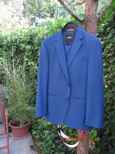 Hugo boss herren anzug - anzug, blau