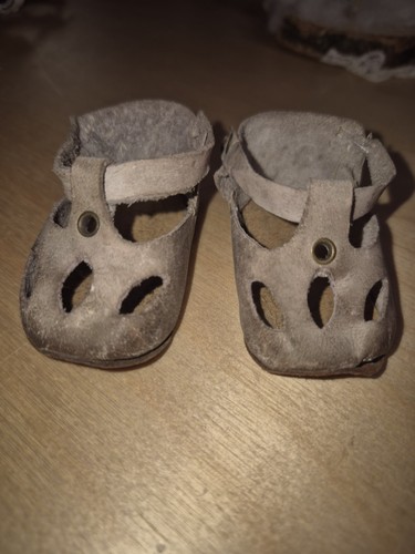 Antikes paar schuhe - schuhe, puppe