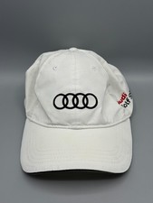 Audi Golf Sports Cap, Cappy Mütze Kappe Sport Auto Car Racing weiß