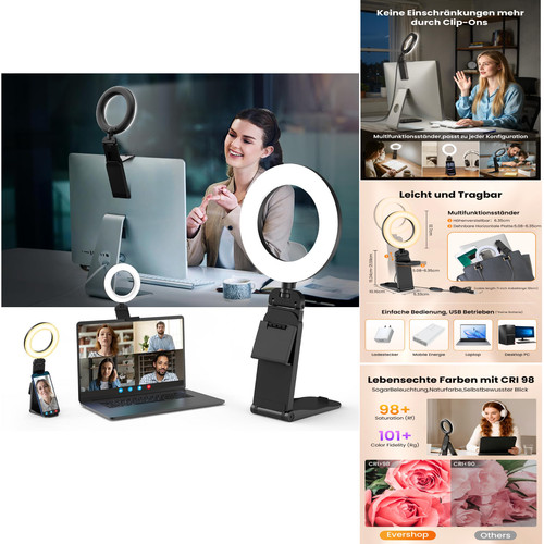 Ringlicht mit stativ 360 - mit,
