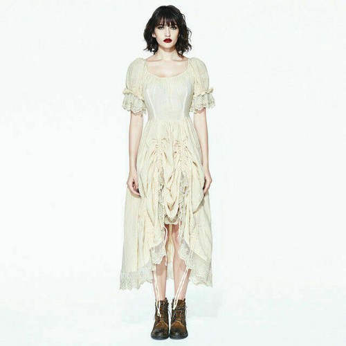 Gothic women short puff - gothic, women's