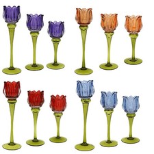 Windlicht blume tulpe - windlicht, glas